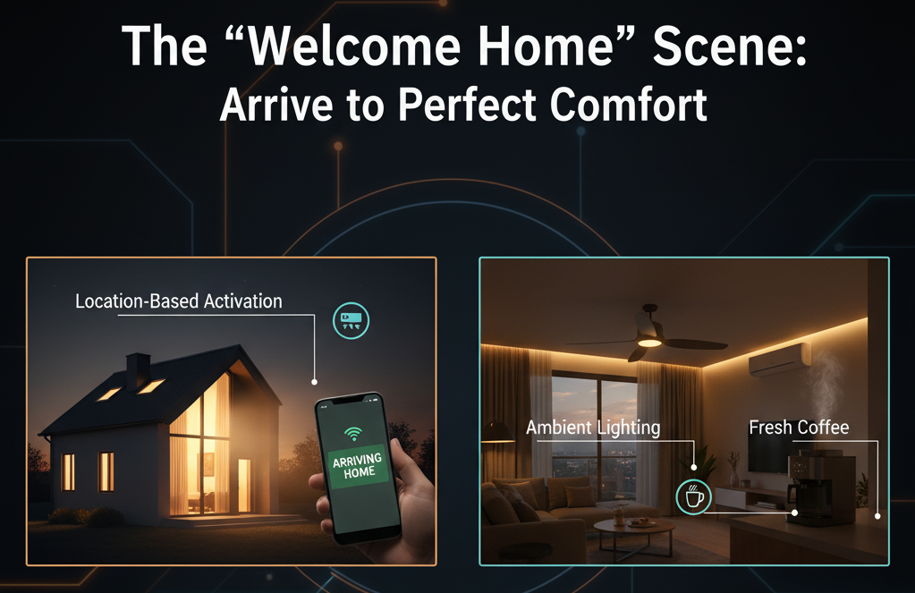 The "Welcome Home" Scene: Arrive to Perfect Comfort